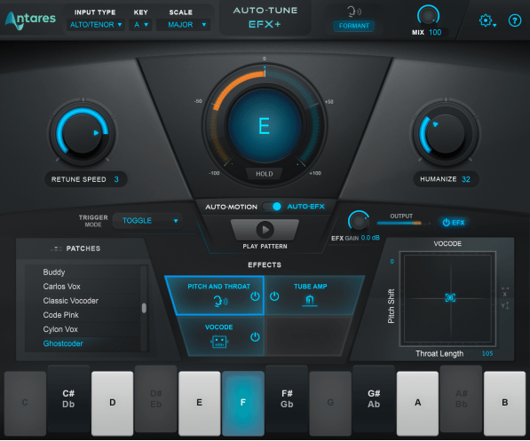 Auto Tune EFX+ by Antares screen shot 1
